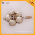 MC448 Flowers shape design metal accessories metal charm for bracelet